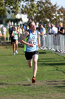 Jerome Castelow (Halifax Harriers), under-17 boys, Northern Cross Country Relay, Graves Park, Sheffield
